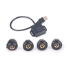 Capteur de pression des pneus | 4 capteurs | TPMS | Autoradio Android