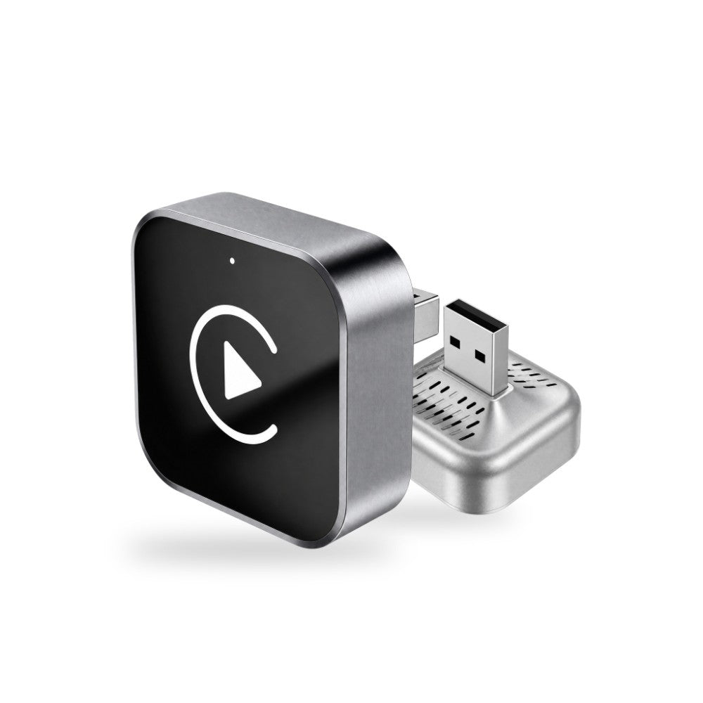 Denago draadloze CarPlay en Android Auto adapter 2-in-1 met USB-A stekker