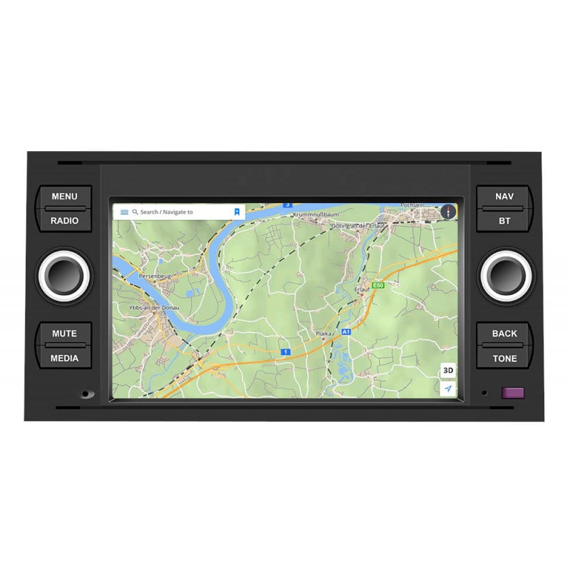 Ford Focus autoradio navigatie | Android 9.1 | Fiësta Transit Connect C-Max