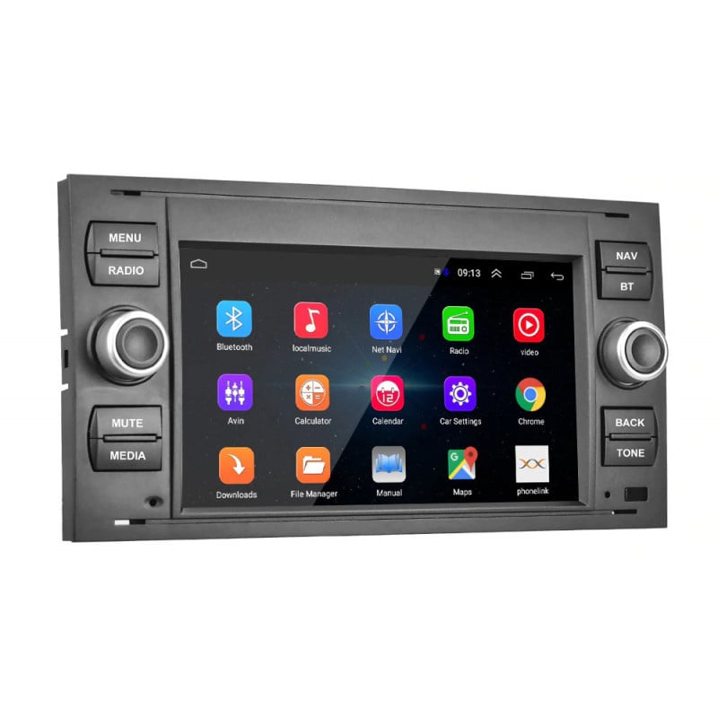 Ford Focus autoradio navigatie | Android 9.1 | Fiësta Transit Connect C-Max