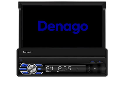 Denago 1Din uitklapbare scherm autoradio | Android 10.1
