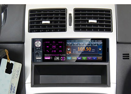 Autoradio simple DIN avec écran et caméra | Bluetooth & USB