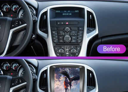 Opel Astra J & Cascada | Android autoradio | 2009 t/m 2015 | 9.7 INCH