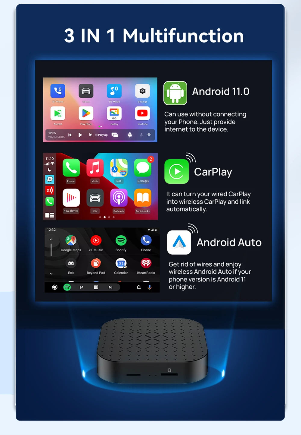 Carlinkit T-Box Basic CarPlay | 2GB + 16GB | YouTube