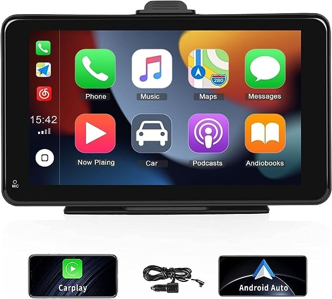 Davilon PRO 7 INCH CarPlay Scherm - Online navigatie - Universeel