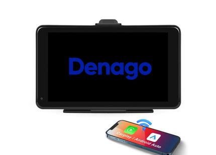 Draagbaar 7 INCH CarPlay Scherm - Online navigatie - Universeel - 2024