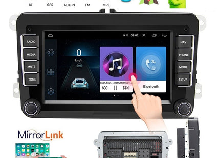 7 INCH Volkswagen Draadloos CarPlay | Android 10