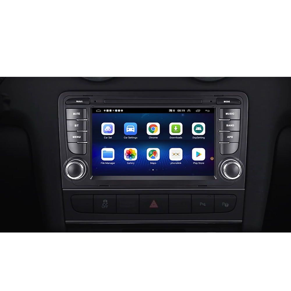 Radio de coche con navegación para Audi A3 UE | Bluetooth | S3 RS3 | androide 13