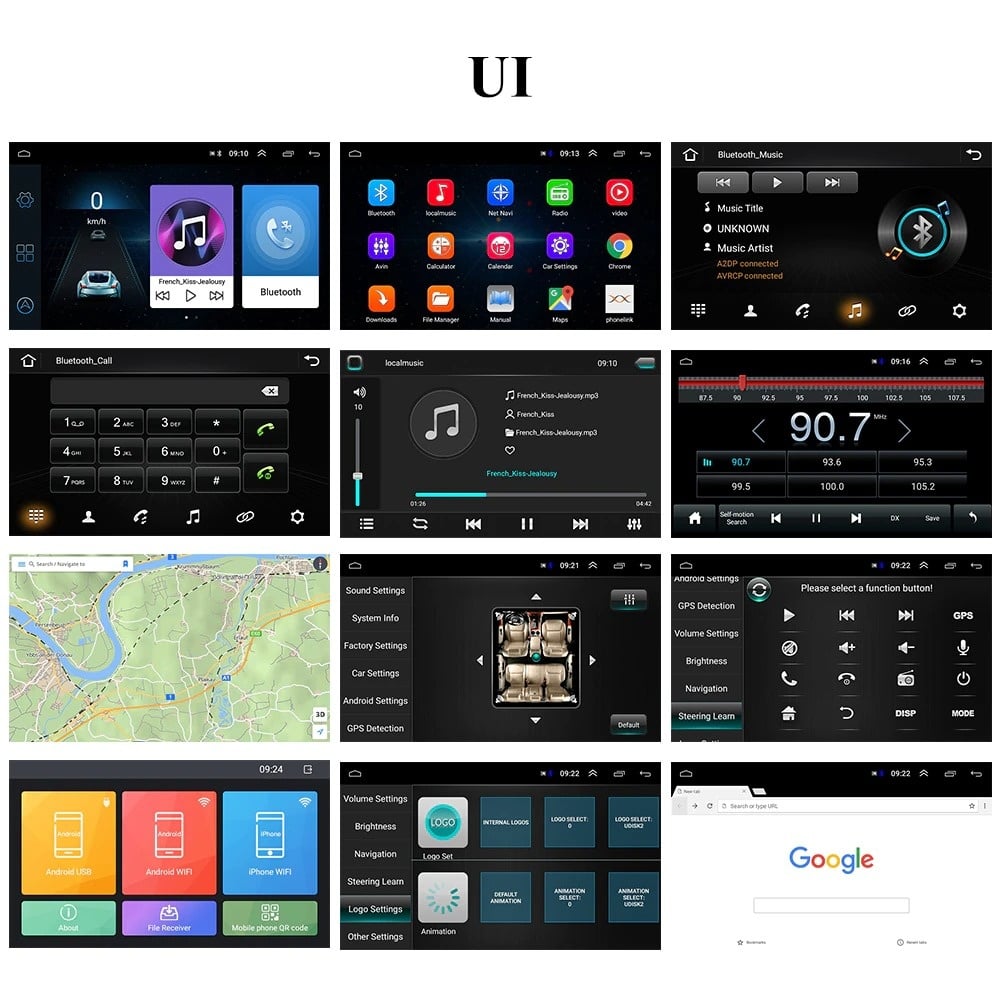 Golf 4 Autoradio | Vague 4 | VW Polo | Android 9.1