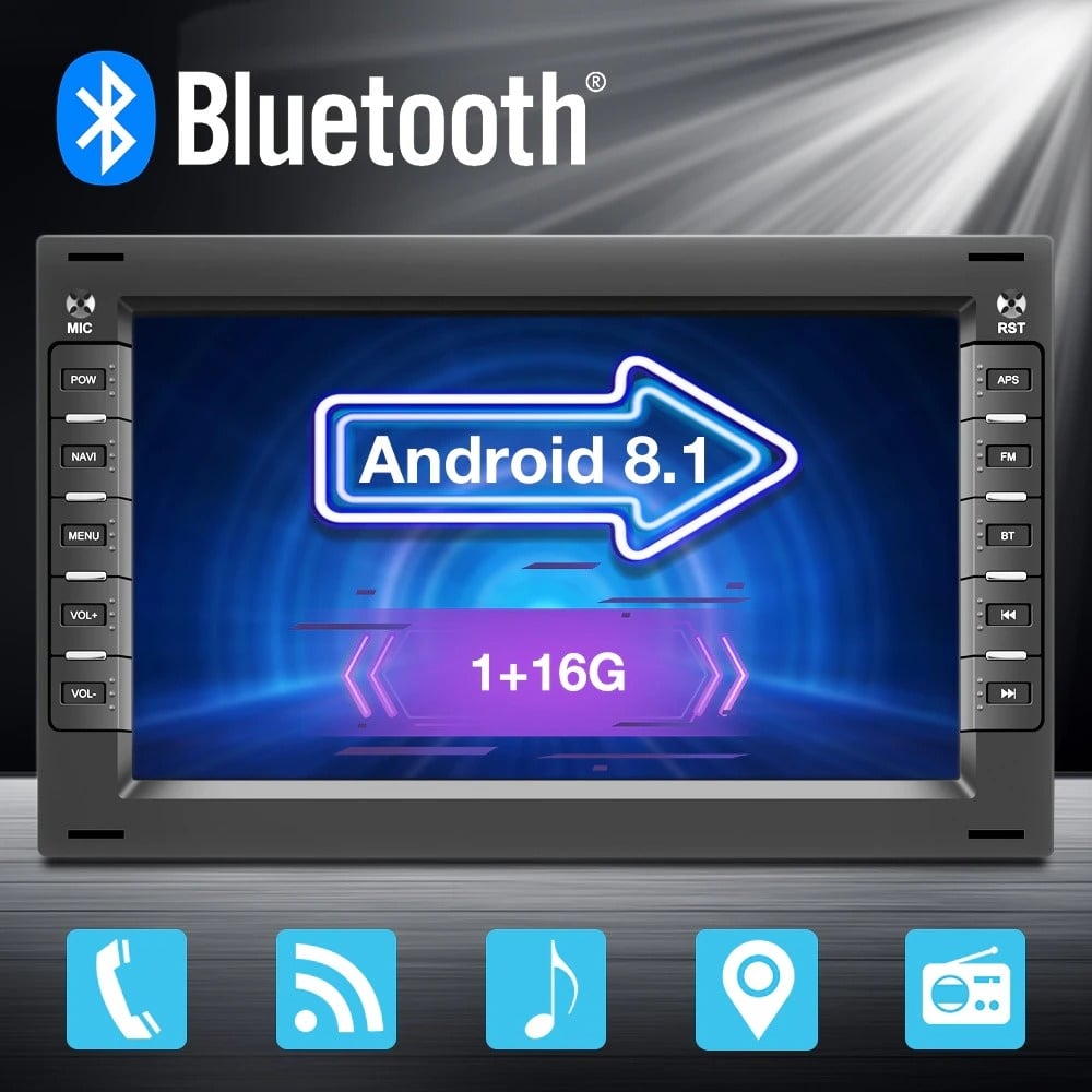 Seat Skoda Android 9.1 Radio para coche | Peugeot 307 | Ford Galaxia