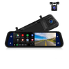 Espejo retrovisor | Cámara de salpicadero incorporada | Carplay y Android Auto | Se adapta a cualquier vehículo