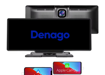 CarPlay Scherm met Dashcam & Android Auto | Gratis 64GB Sd-kaart