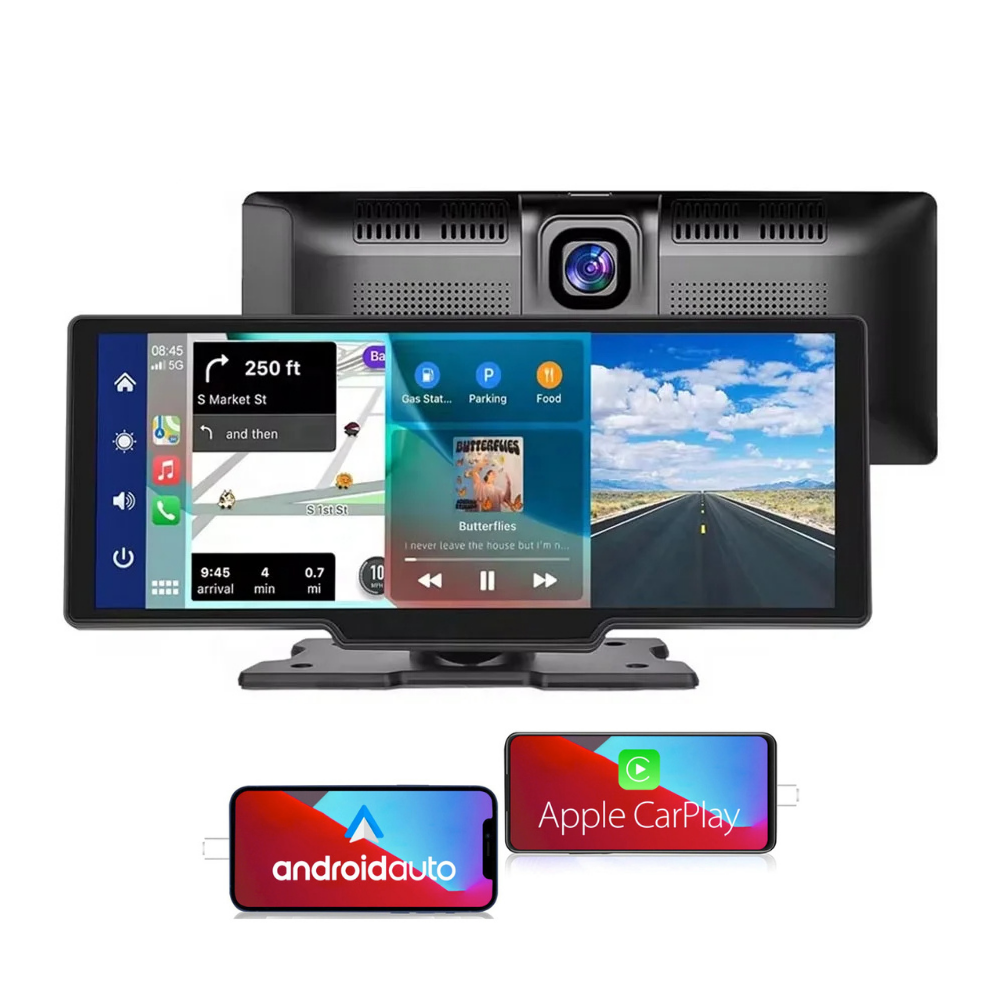 CarPlay Scherm met Dashcam | Android Auto scherm met Camera | Universeel