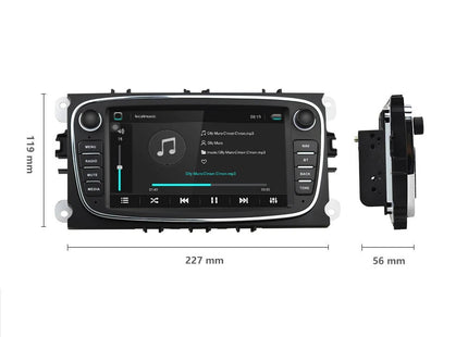 Ford autoradio navigatie | Android 8.1 | Mondeo Focus S-max