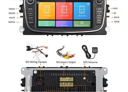 Ford autoradio navigatie | Android 8.1 | Mondeo Focus S-max