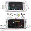 Ford car radio navigation silver | Android 15 | 4GB & 64GB | Mondeo Focus S-max | Apple Carplay & Android Auto