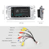 Ford car radio navigation silver | Android 15 | 4GB & 64GB | Mondeo Focus S-max | Apple Carplay & Android Auto