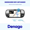 Denago Autoradio voor Fiat 500 - 2007 t/m 2015 - Apple Carplay & Android Auto - Android 13 - 7 inch - Zwart