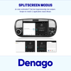 Denago Autoradio voor Fiat 500 - 2007 t/m 2015 - Apple Carplay & Android Auto - Android 13 - 7 inch - Zwart