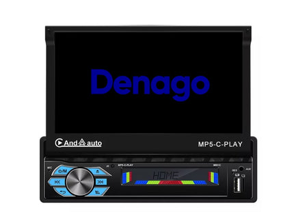 Denago - 1Din Autoradio | Carplay & Android Auto | klapscherm