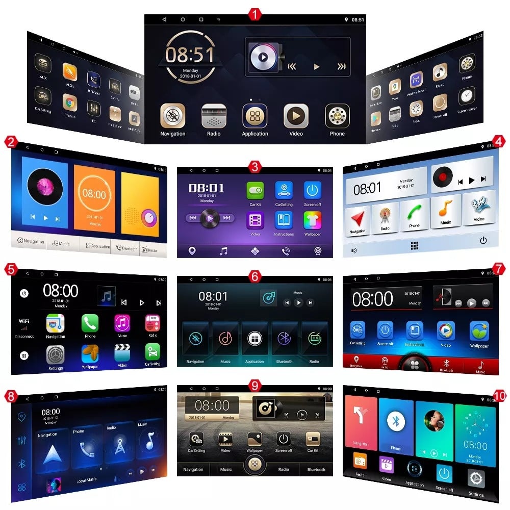 Opel Autoradio | CarPlay & Android Auto | Android 13 | Denago