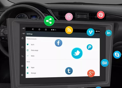 Opel Autoradio | CarPlay & Android Auto | Android 13 | Denago