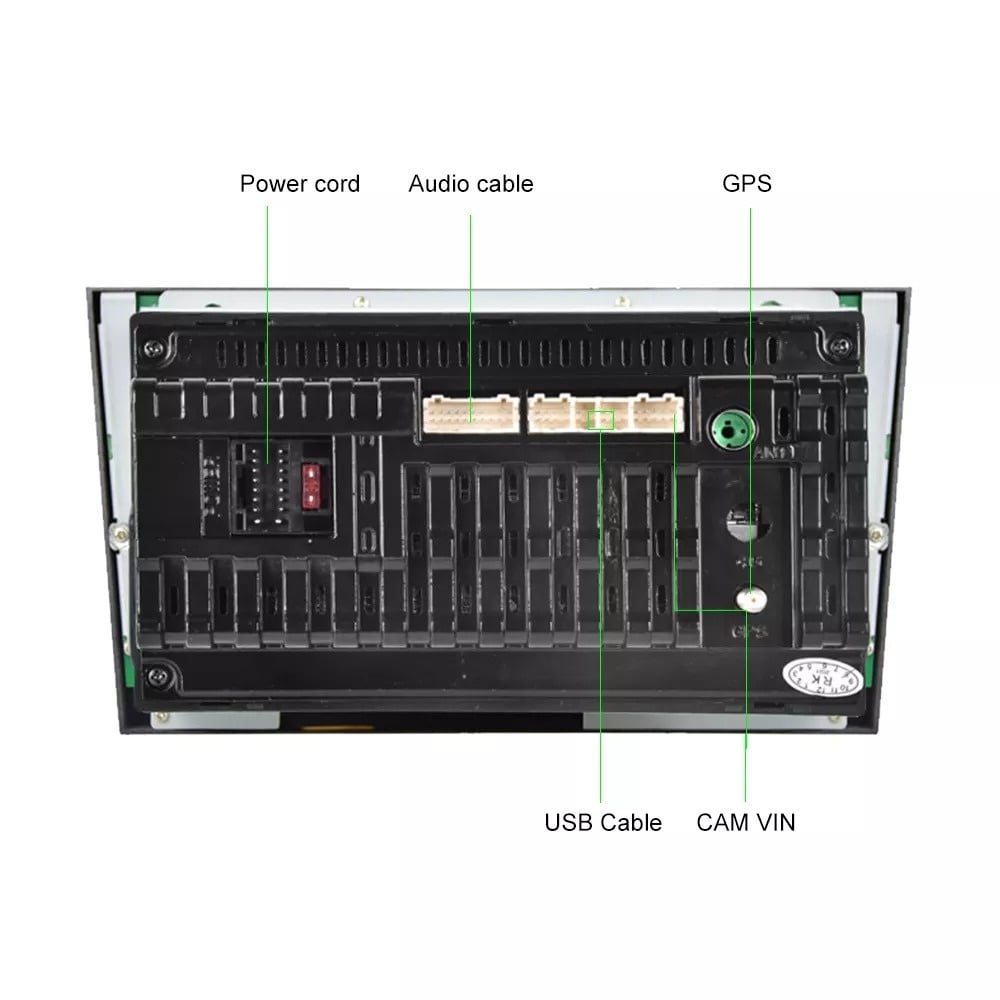 Denago | Opel Autoradio Grijs met navigatie | 6+128GB | Android 15