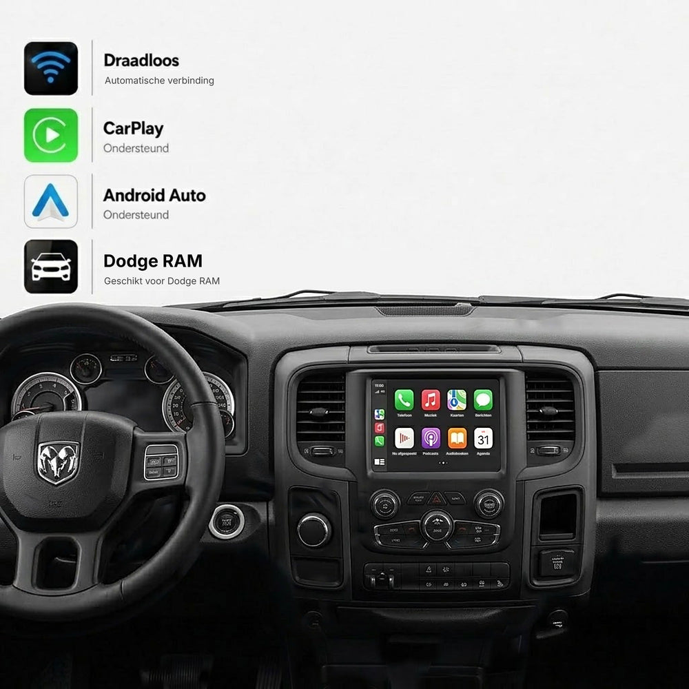 Jeep Renegade | 2014 to 2018 | CarPlay & Android Auto Box | Harman