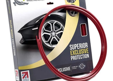 Alloygator Velgbescherming |Donker rood| Stoeprand bescherming | Exclusive (12-24'' inch)