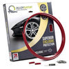 Protección de rines Alloygator | Rojo oscuro | Protección para bordillos | Exclusiva (12-24 pulgadas)