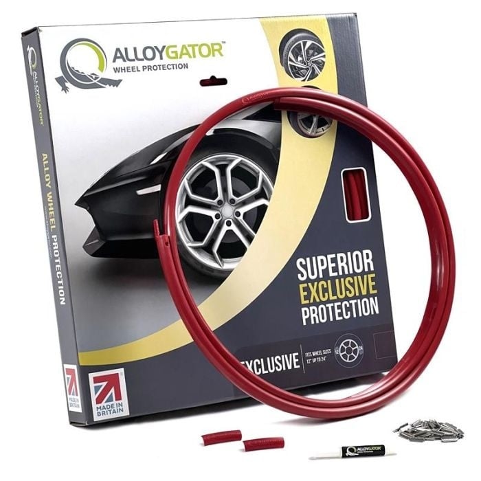 Alloygator Rim Protection | Black | Curb Protection | Exclusive (12-24'' inch)