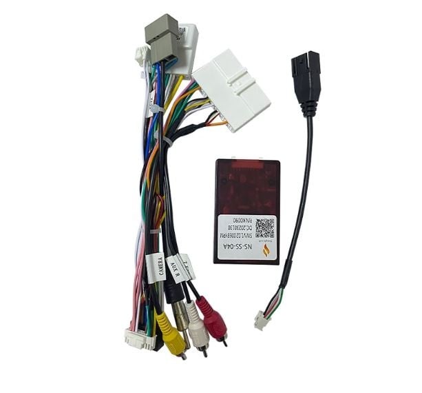 Nissan Qashqai voedingskabel met canbus | Geschikt voor 360 camera en versterker