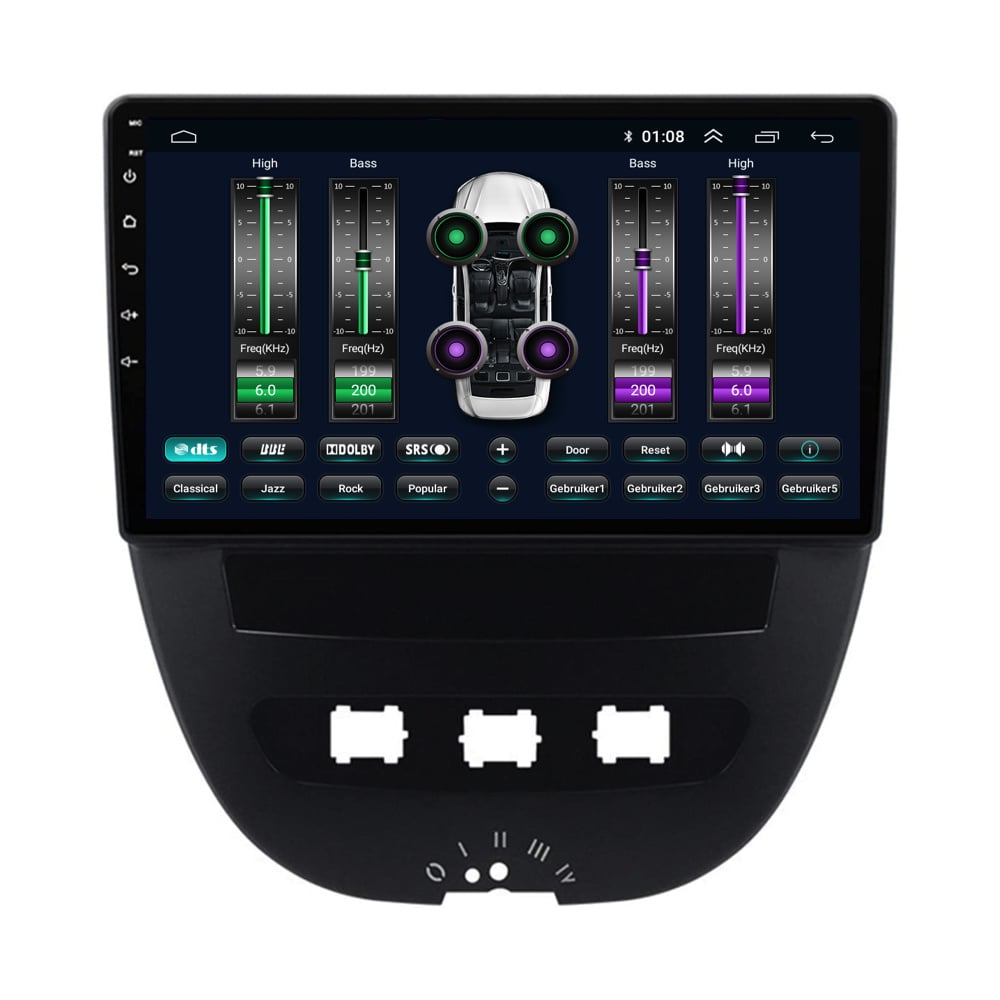 Toyota Aygo 1GB CarPlay | 2005 t/m 2013 | Android Auto