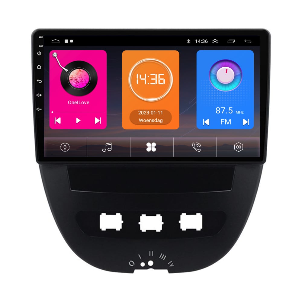 Citroën C1 CarPlay 1GB  | 2005 t/m 2013 | Android Auto