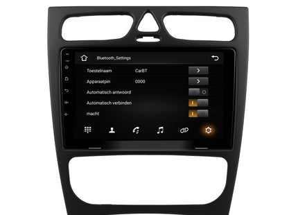 Mercedes C-Klasse W203 | Android 13 | Autoradio | 2000 t/m 2004 | CarPlay & Android Auto