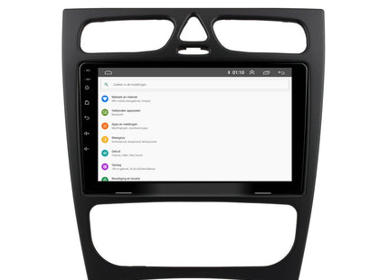 Mercedes C-Klasse W203 | Android 13 | Autoradio | 2000 t/m 2004 | CarPlay & Android Auto