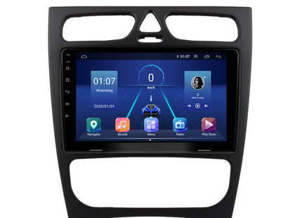 Mercedes C-Klasse W203 | Android 13 | Autoradio | 2000 t/m 2004 | CarPlay & Android Auto