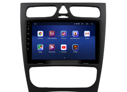 Mercedes C-Klasse W203 | Android 13 | Autoradio | 2000 t/m 2004 | CarPlay & Android Auto