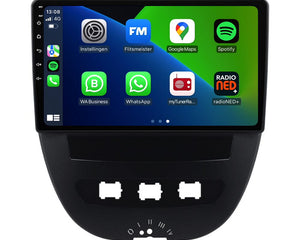 Collection image for: Peugeot 107 van 2004 t/m 2015 Autoradio met CarPlay & Android Auto