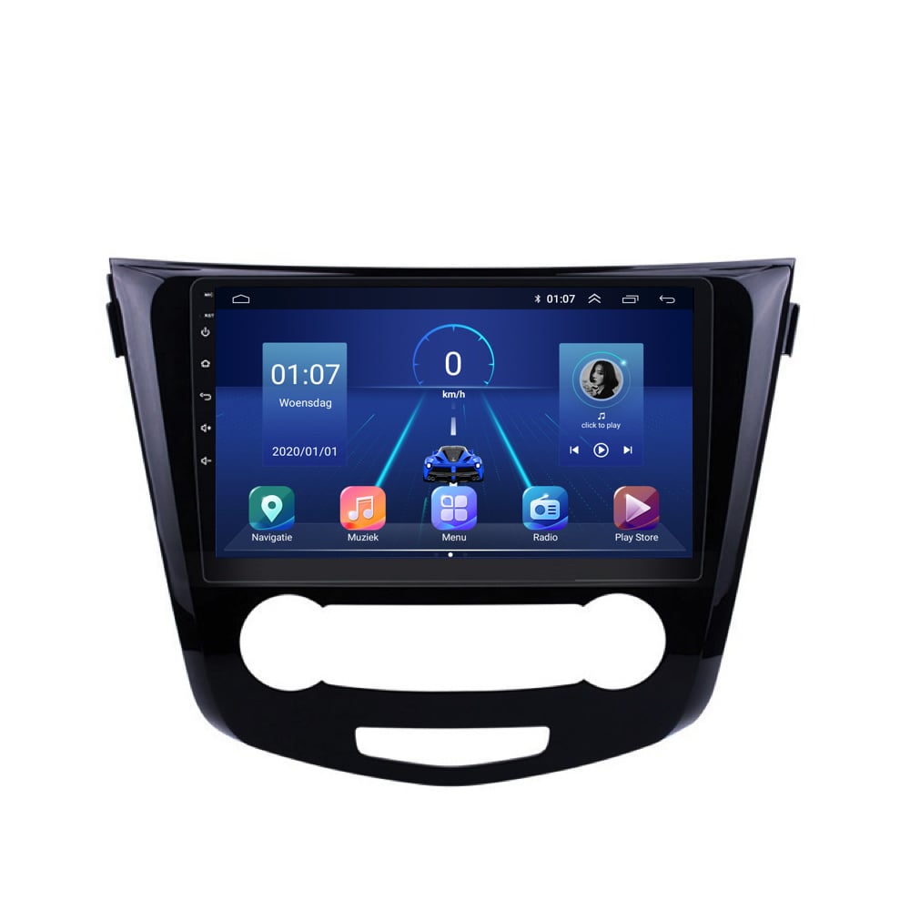 Nissan X-trail | Qashqai | Android 13 | Autoradio | 2014 t/m 2021 | CarPlay & Android Auto