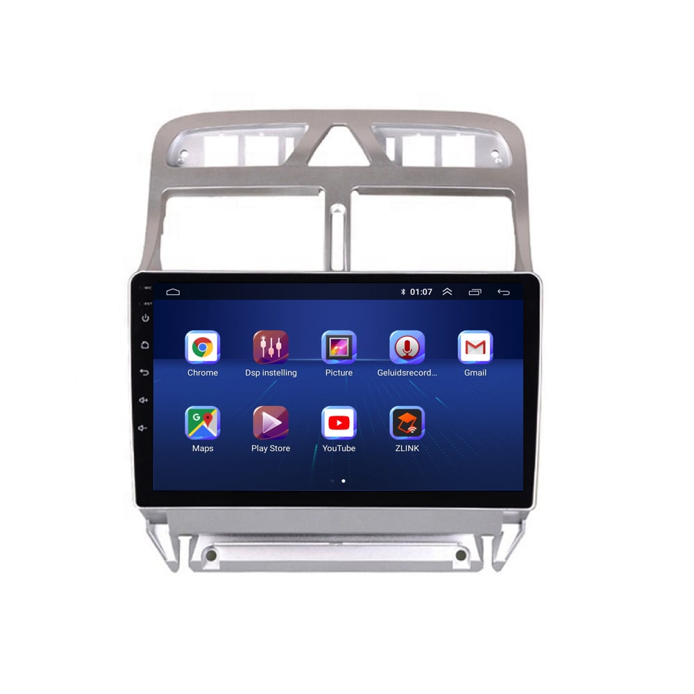 Peugeot 307 | Androide 13 | Radio de coche | 2001 a 2009 | CarPlay y Android Auto
