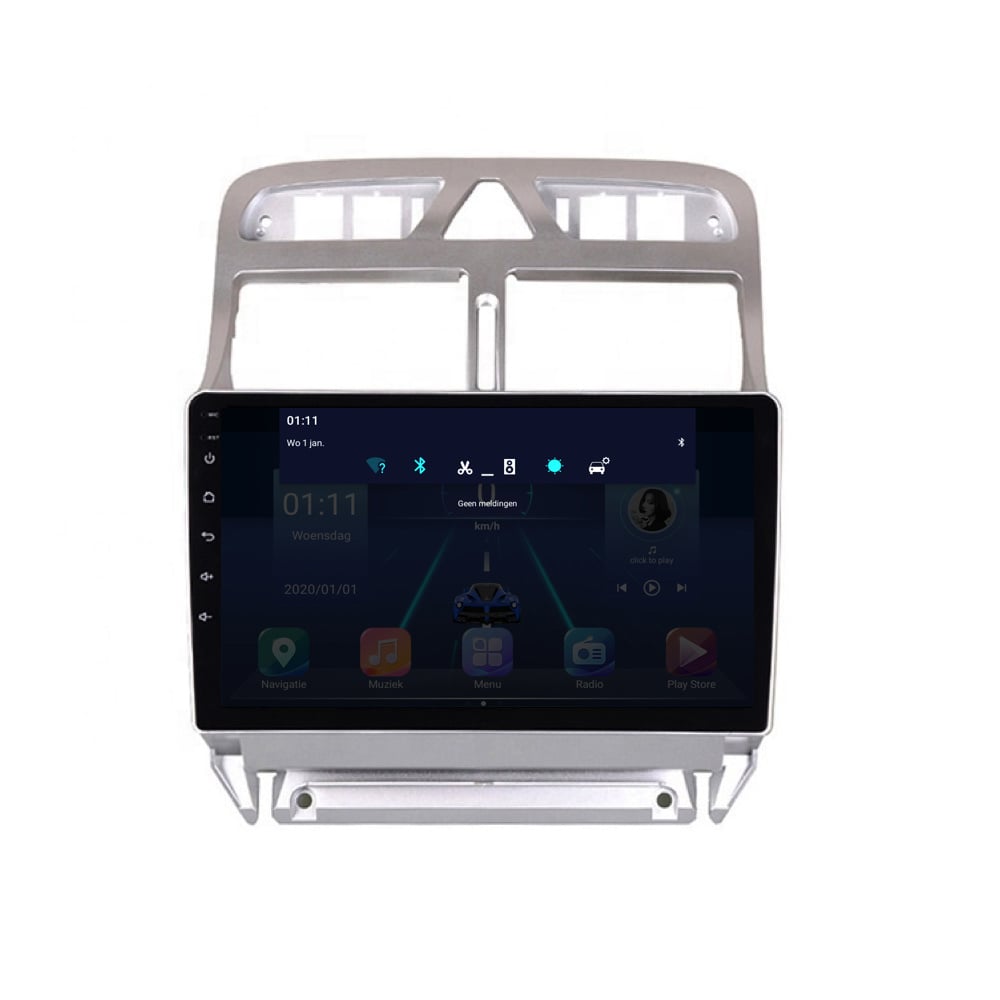 Peugeot 307 | Androide 13 | Radio de coche | 2001 a 2009 | CarPlay y Android Auto