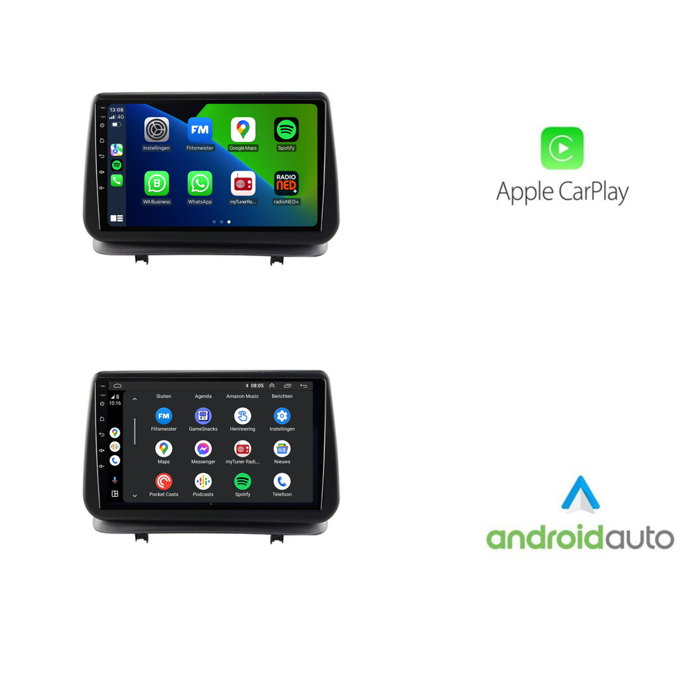 Renault Clio | Android 13 | Autoradio | 2005 à 2012 | CarPlay & Android Auto