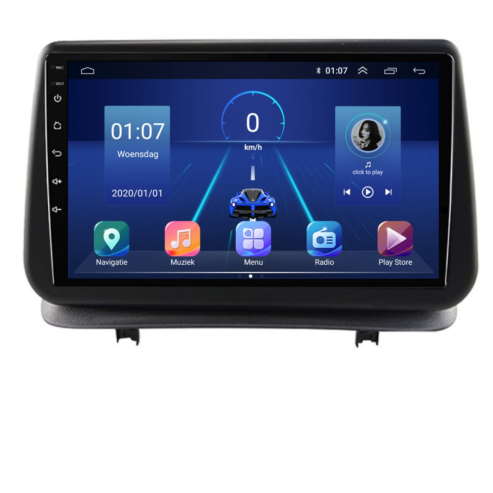 Renault Clio | Android 13 | Autoradio | 2005 à 2012 | CarPlay & Android Auto