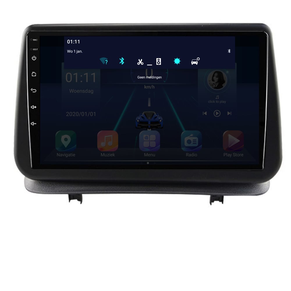 Renault Clio | Android 13 | Autoradio | 2005 à 2012 | CarPlay & Android Auto