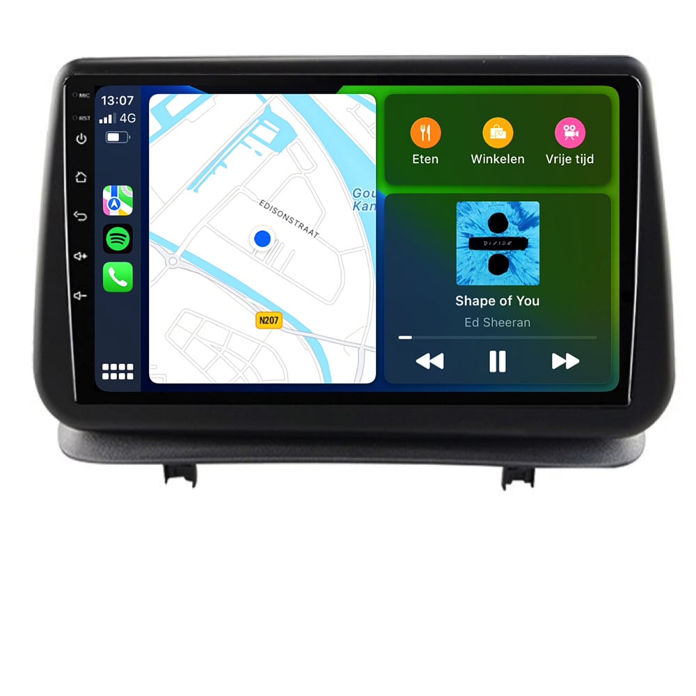 Renault Clio | Android 13 | Autoradio | 2005 à 2012 | CarPlay & Android Auto