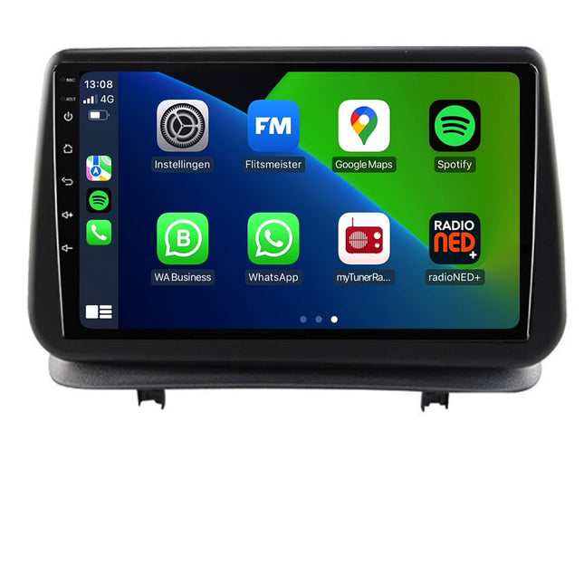 Renault Clio | Android 13 | Autoradio | 2005 t/m 2012 | CarPlay & Android Auto
