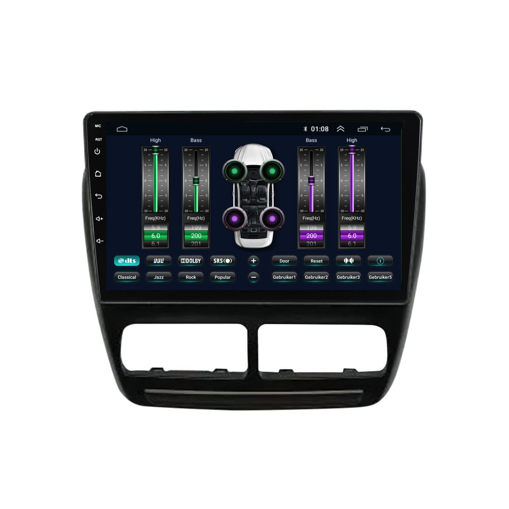 Fiat Doblo | Androide 13 | Radio de coche | 2010 a 2014 | Carplay y Android Auto