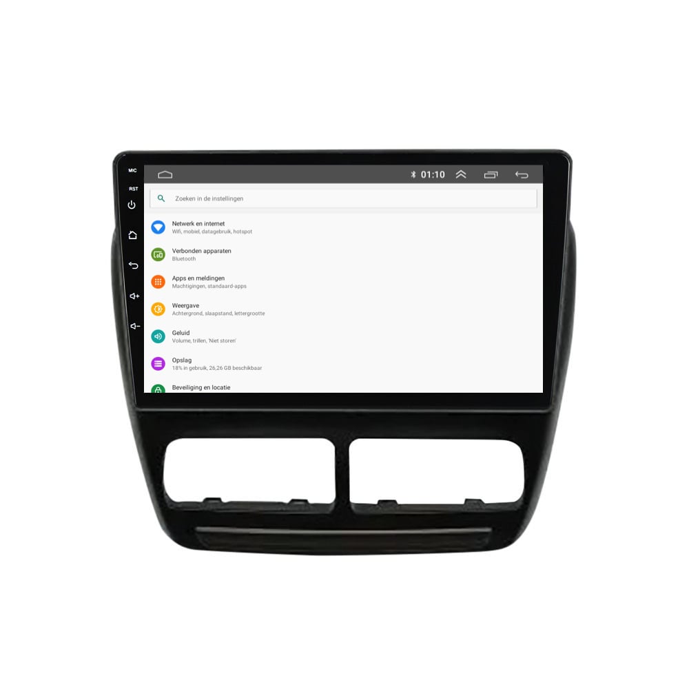 Fiat Doblo | Androide 13 | Radio de coche | 2010 a 2014 | Carplay y Android Auto