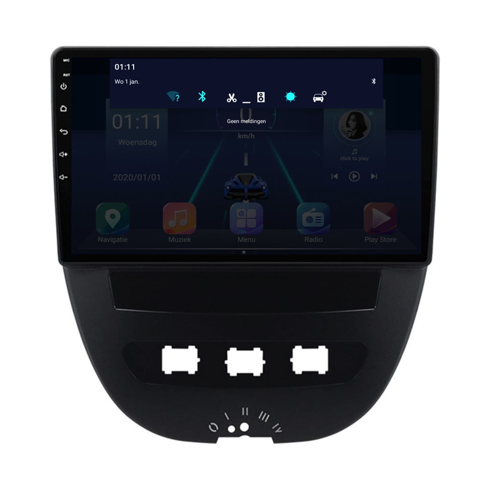 Toyota Aygo CarPlay & Android Auto radio | 2005-2013
